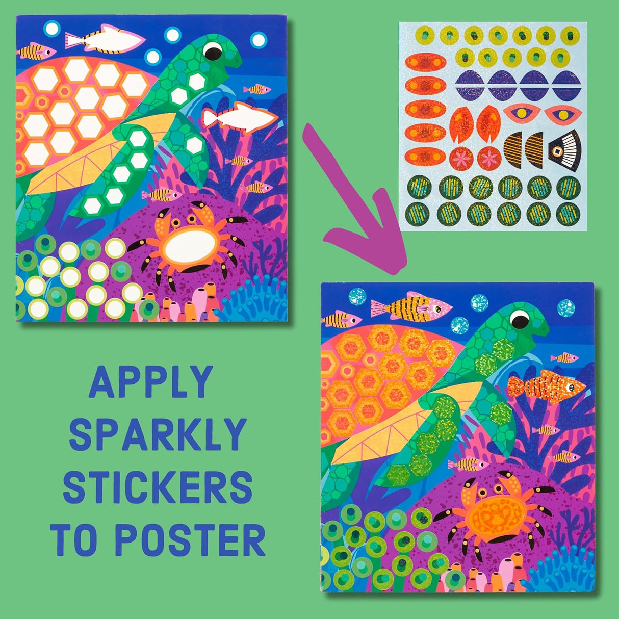 Sticker Set Ocean Life