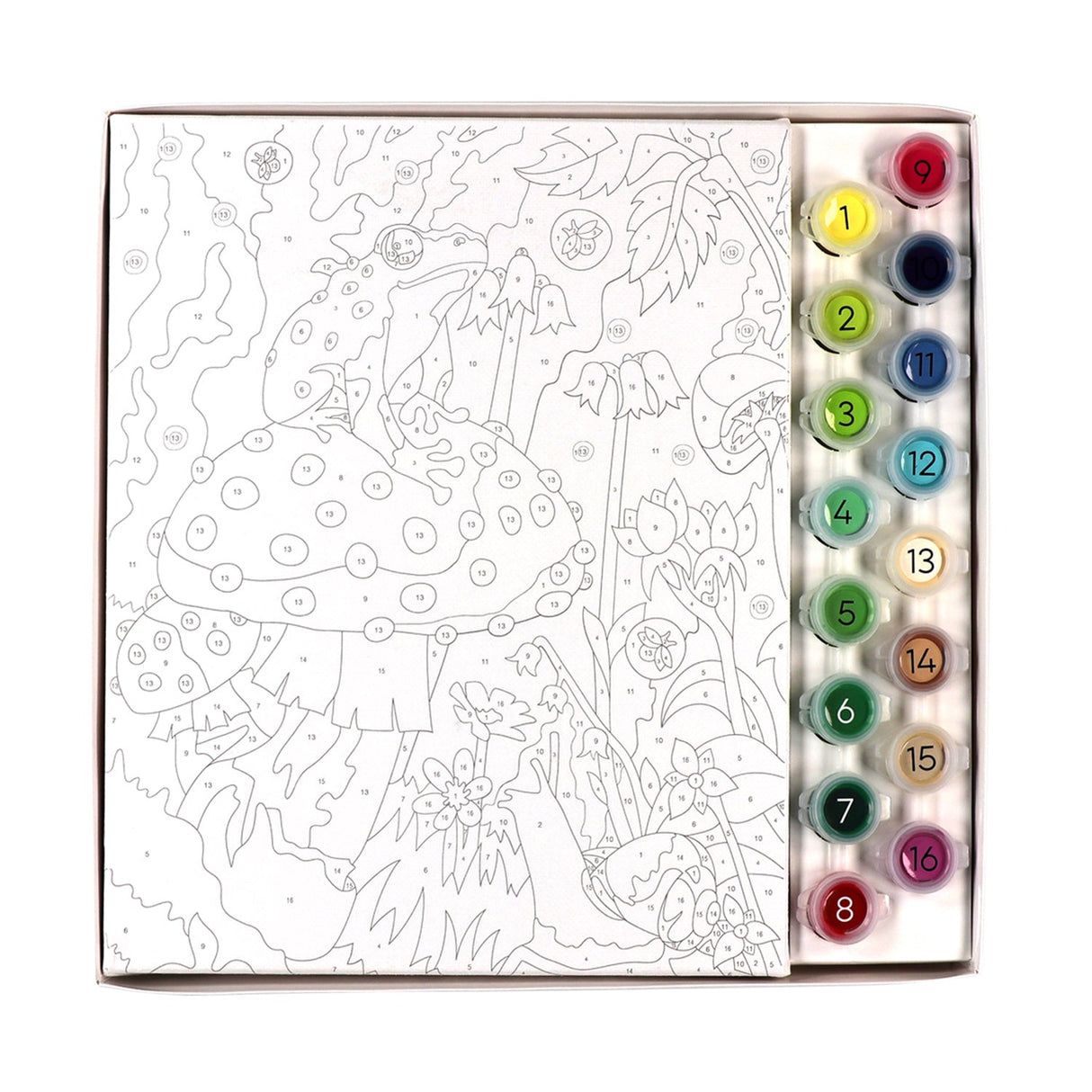 Paint By Numbers - Mushroom Forest