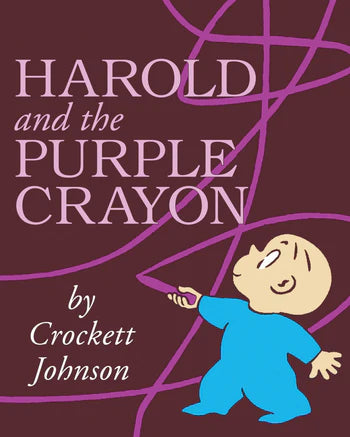 Harold and the Purple Crayon Hardcover Book