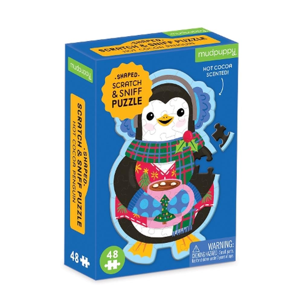 Scratch and Sniff Hot Cocoa 48-Piece Mini Puzzle