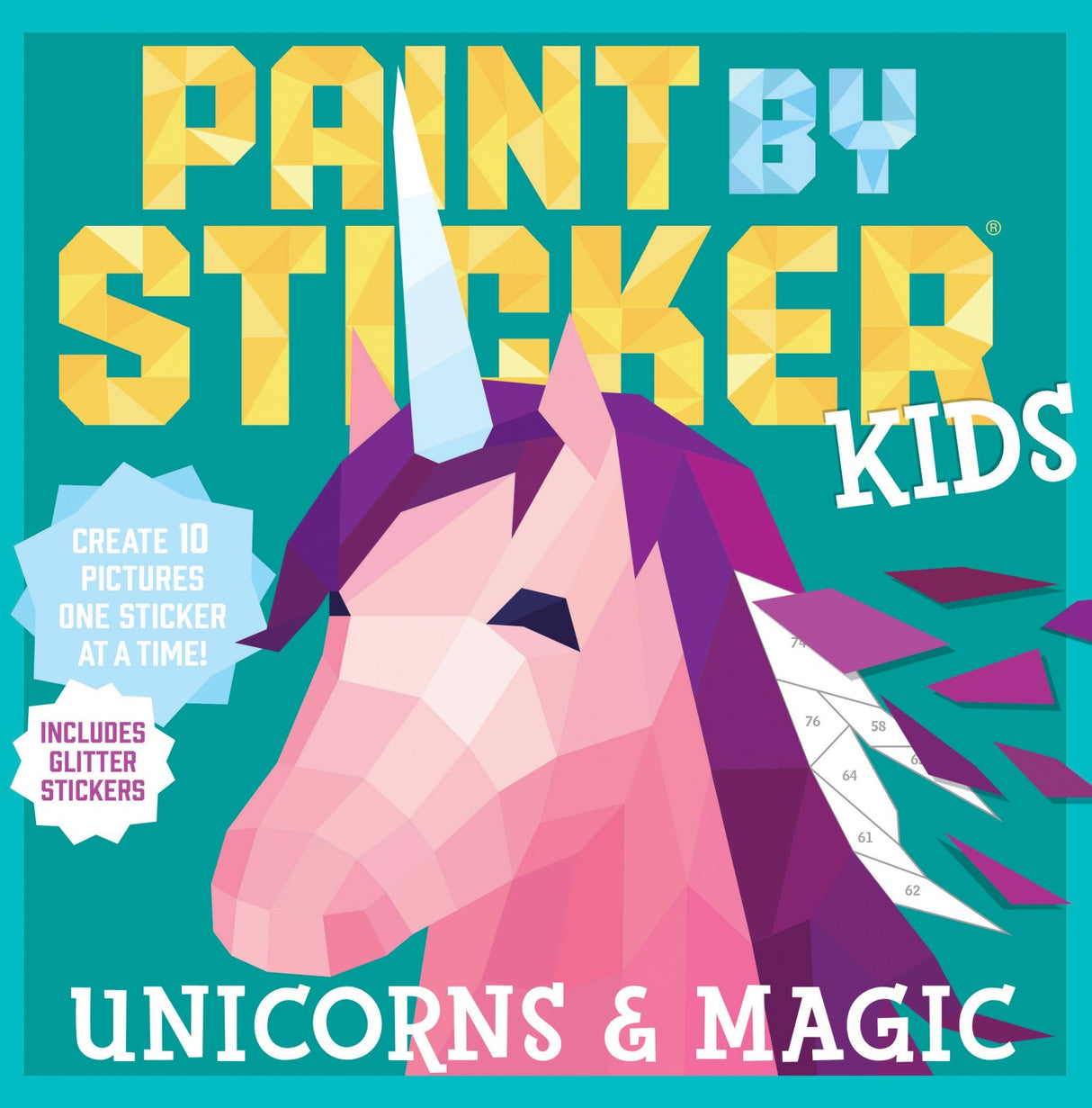 Paint By Stickers - Unicorns & Magic