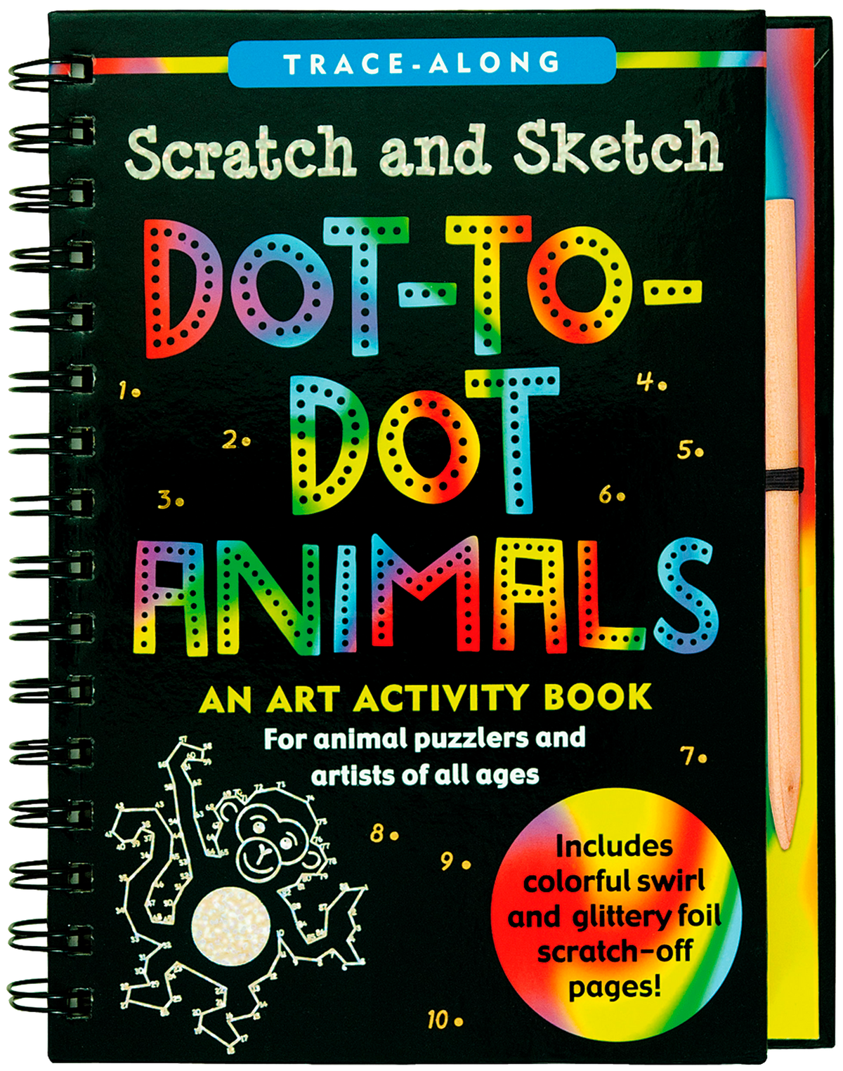 Dot-to-Dot Animals Scratch and Sketch