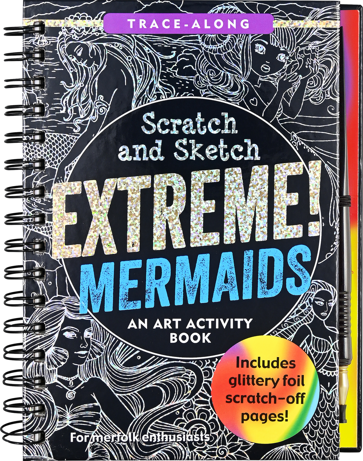 Extreme Mermaids Scratch and Sketch