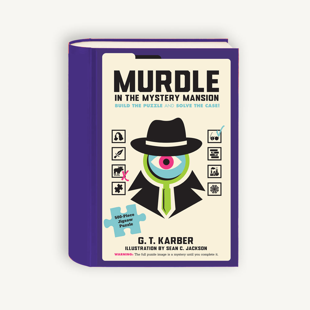 Murdle in the Mystery Mansion 500-Piece Jigsaw Puzzle