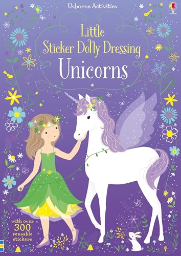 Usborne Little Sticker Dolly Dressing Unicorns
