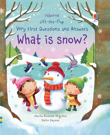 Usborne Lift-the-Flap Very First Questions and Answers What is Snow?