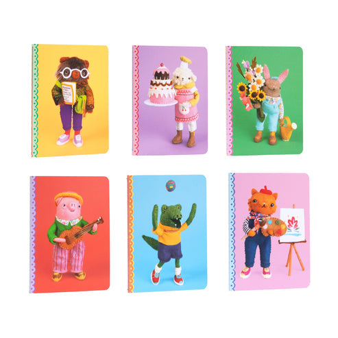 Cat Rabbit Tiny Journal