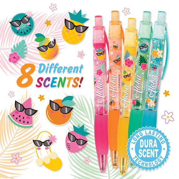 Aloha Unicorn Glitter Gel Smens Set of 8