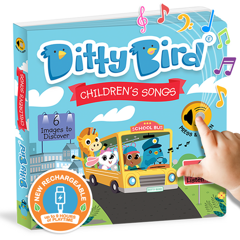 Ditty Bird Children's Songs Talking Book