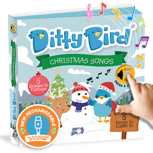 Ditty Bird Christmas Songs Talking Book