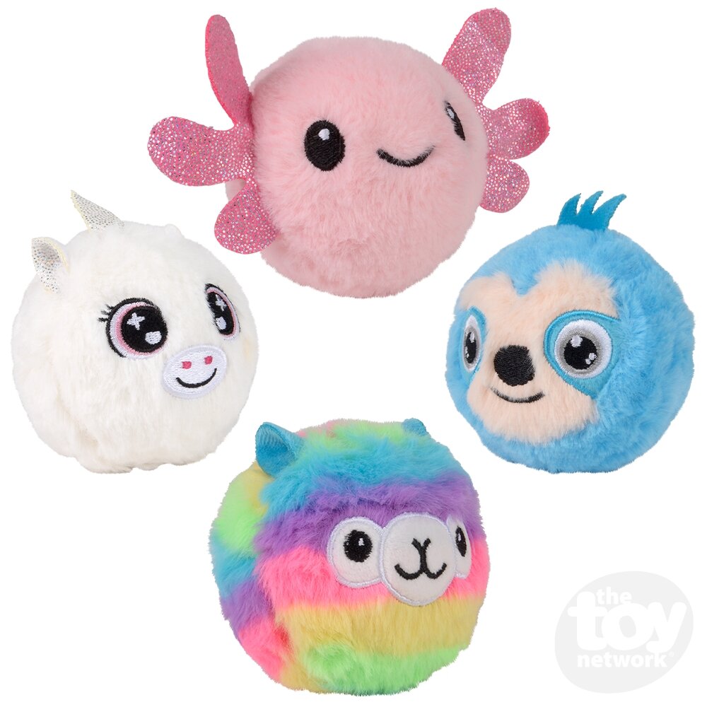 Hyper Air Plush Animal Bounce Ball 3.25"