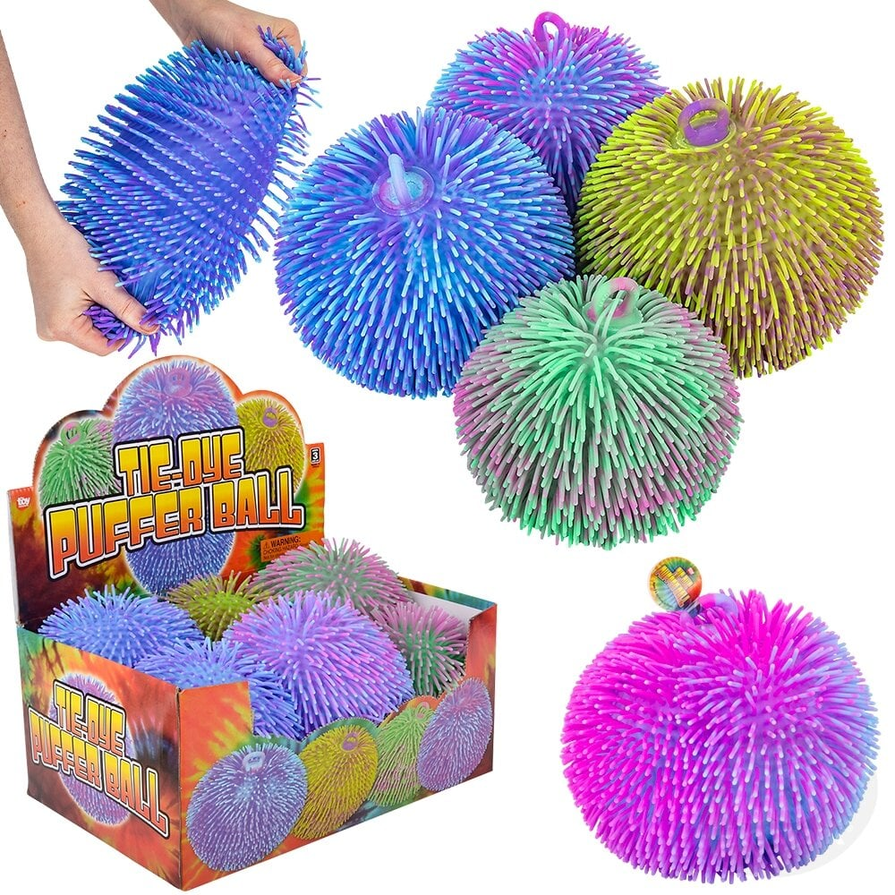 Tie Dye Puffer Ball 9"
