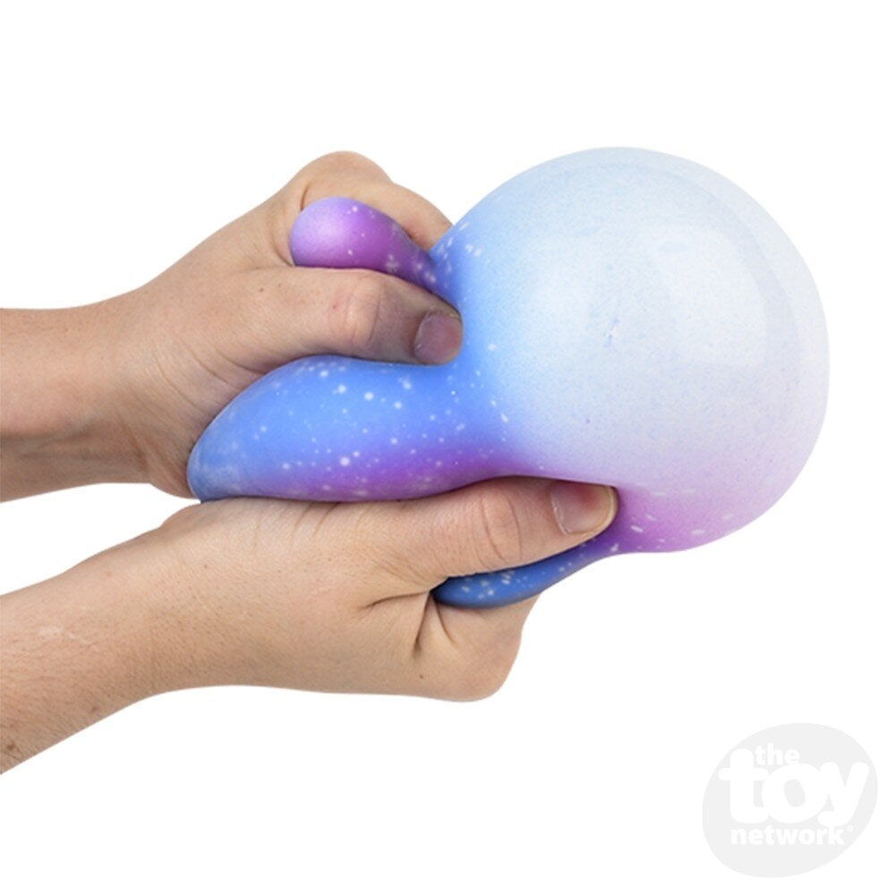 Squish and Stretch Galaxy Gummy Ball 4"