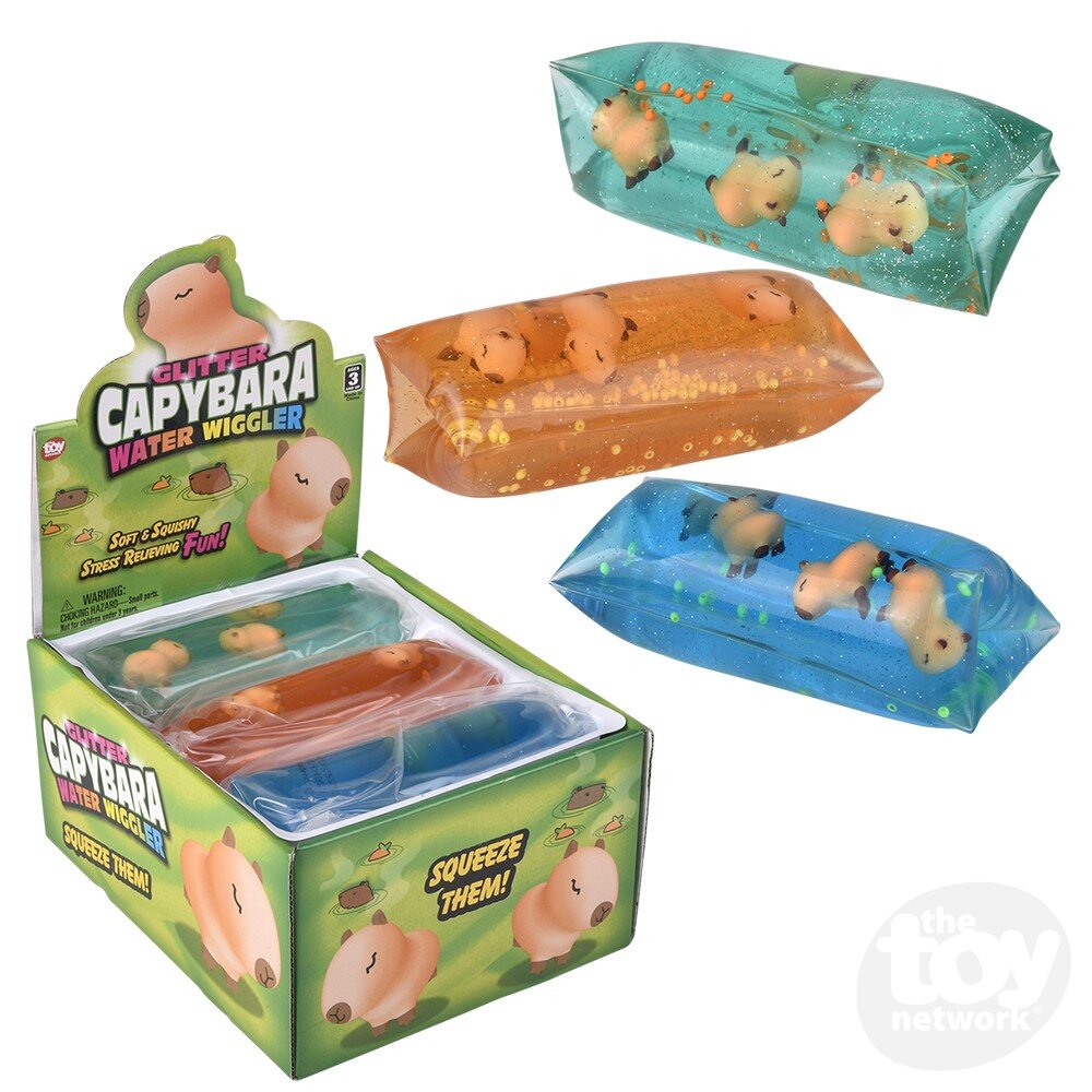 Jumbo Capybara Water Wigglers 5"