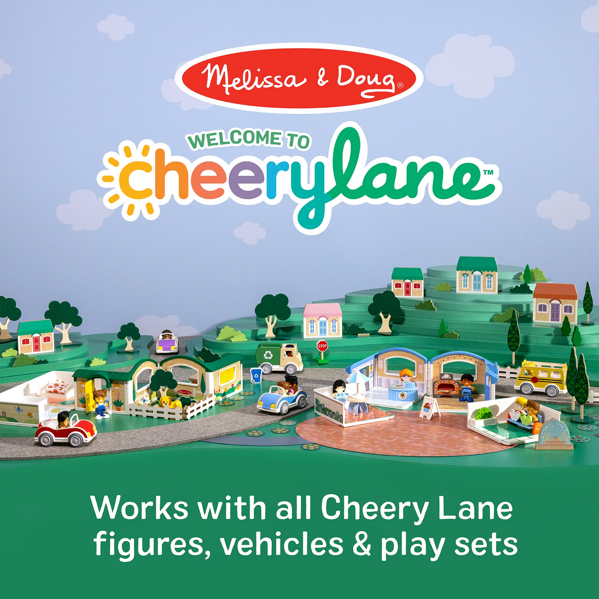 Cheery Lane Ice Cream & Pizza Play Set