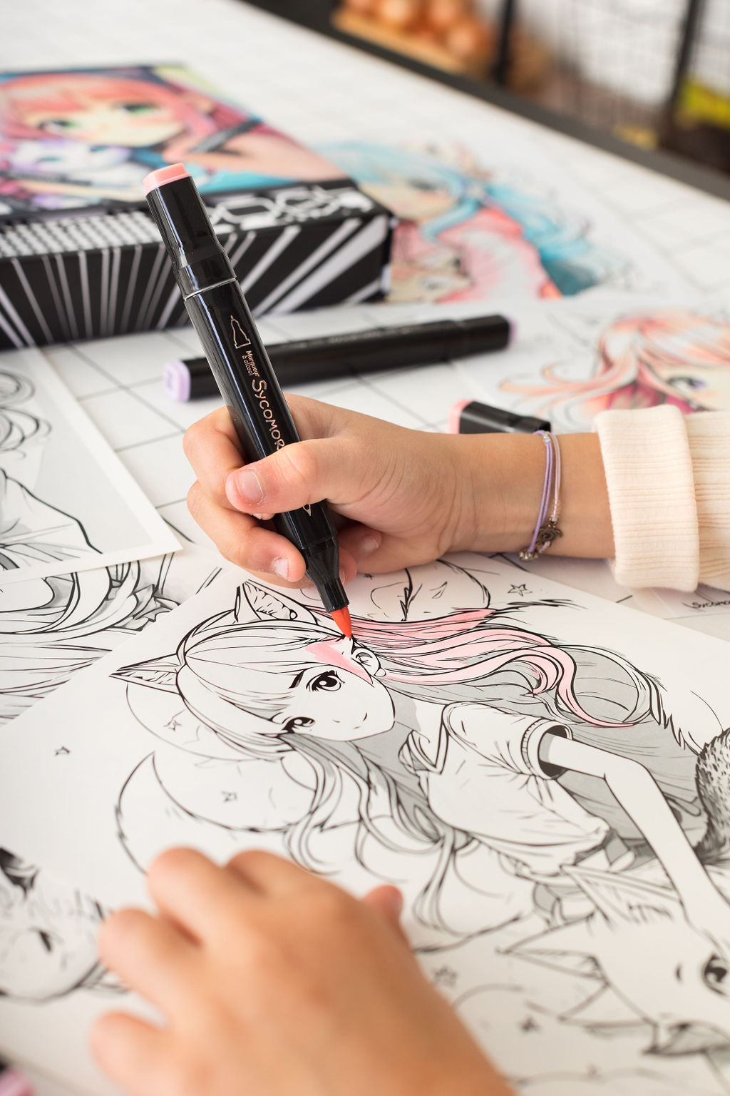 Manga - L Layout And Markers - Kemonomimi - 10y+