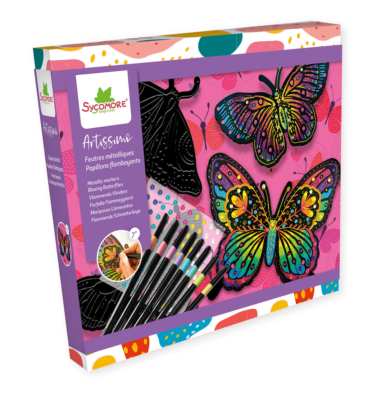 Sycomore Metallic Markers Blazing Butterflies