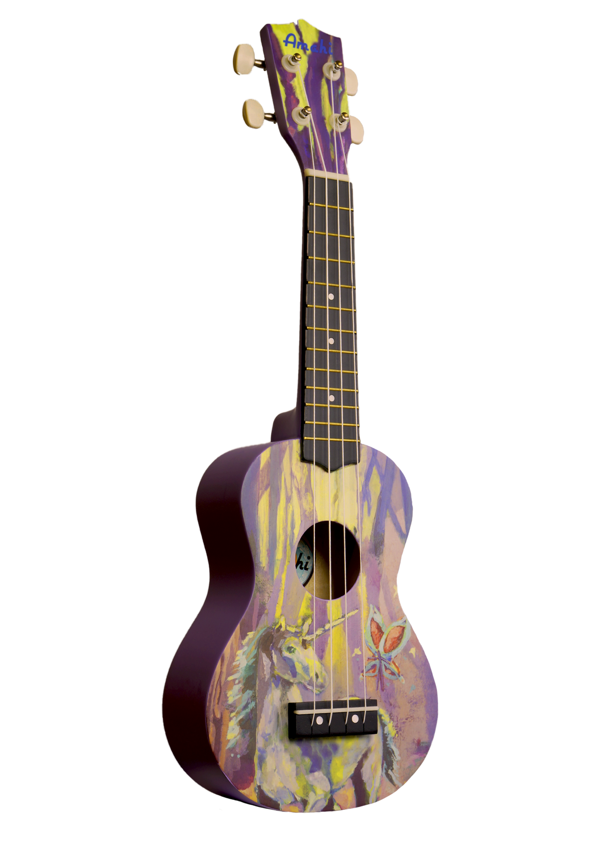 Amahi Enchanted Forest Unicorn Ukulele