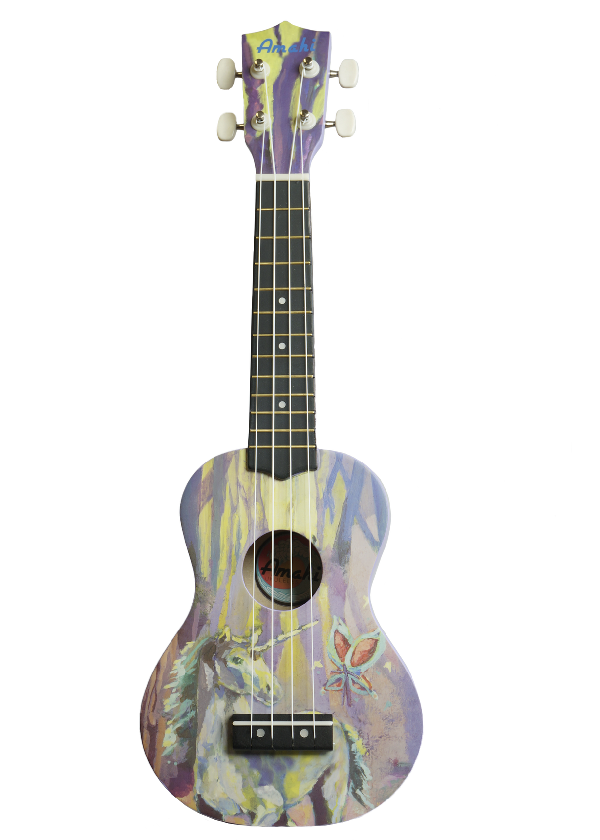 Amahi Enchanted Forest Unicorn Ukulele