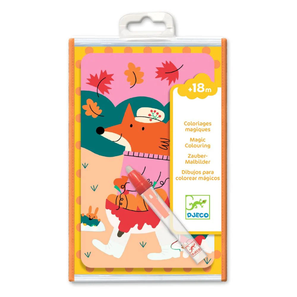 Djeco Magic Coloring Kit 4 Seasons