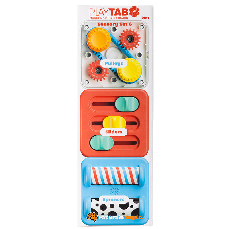 PlayTab Set 6 Sliders Spinners & Pullies