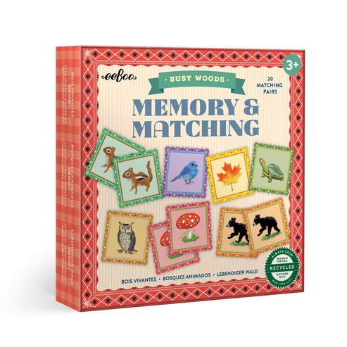 Woodland Life Memory & Matching Game