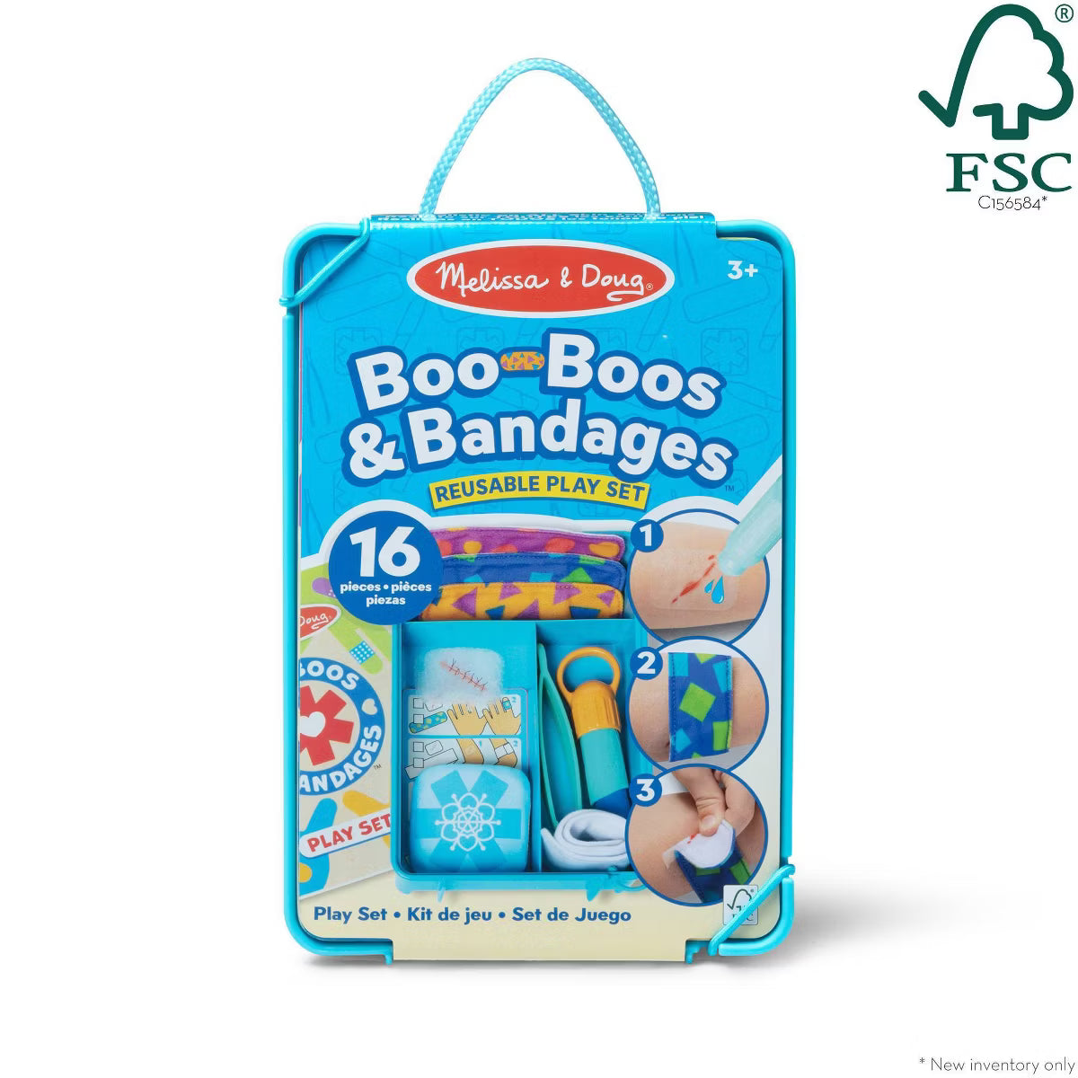 BooBoos and Bandages Reusable Play Set