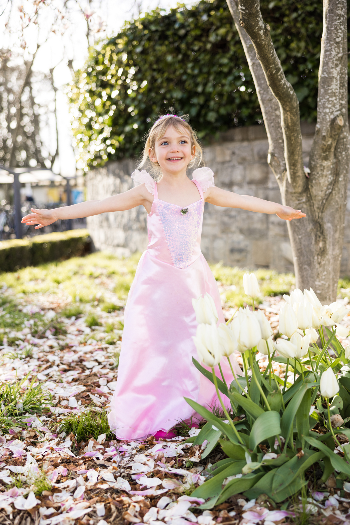 Party Princess Dress Light Pink 5-6