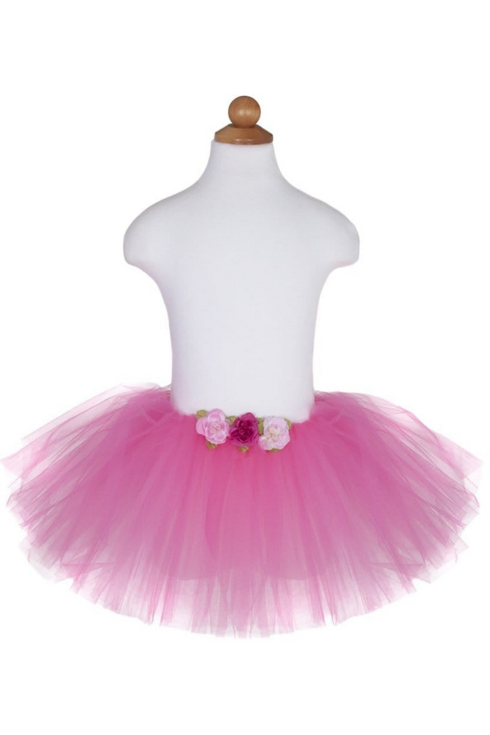 Rose Tutu Dk Pink 4-6