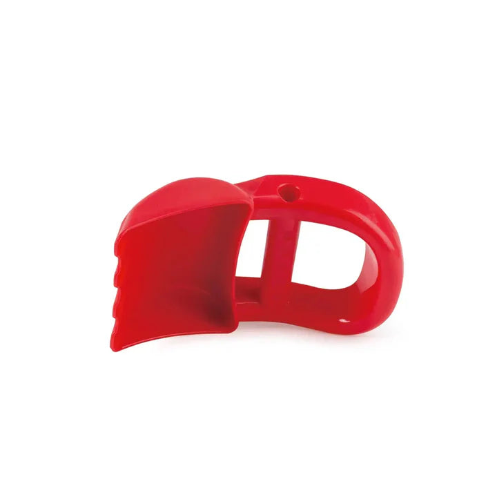 Hape E4072 Beach Toy Hand Digger, Red