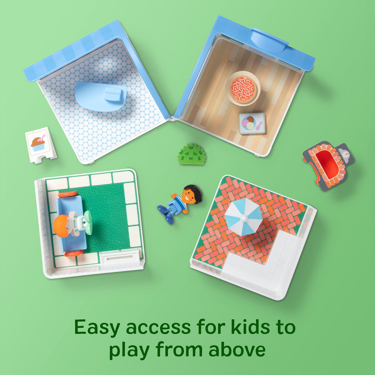 Cheery Lane Ice Cream & Pizza Play Set
