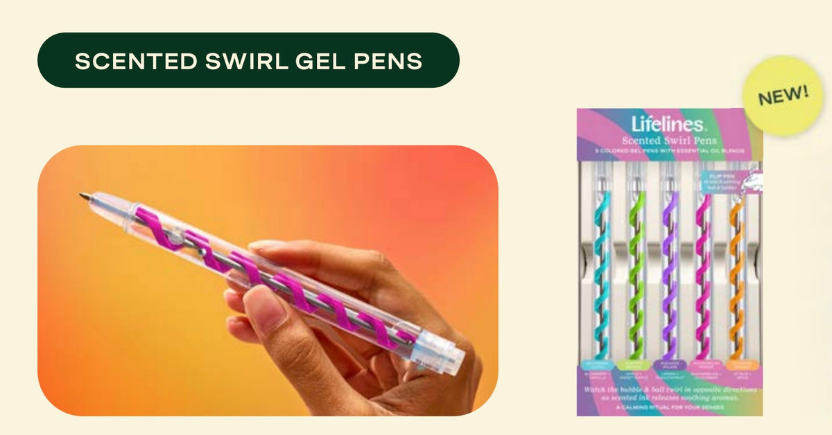 Lifelines Scented Spiral Pen Set 5 pack