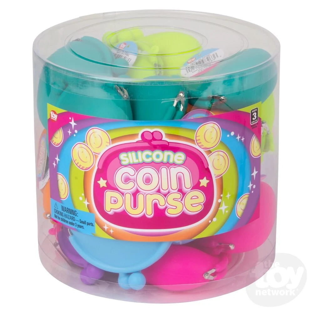Silicone Coin Purse 3.5"