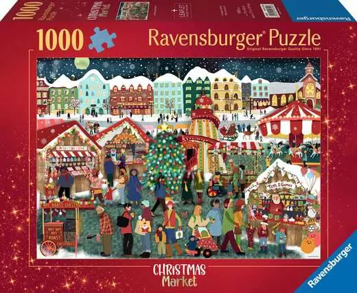 Christmas Market 1000 Piece Jigsaw Puzzle