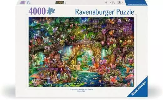 Hidden World of Fairies 4000 Piece Jigsaw Puzzle