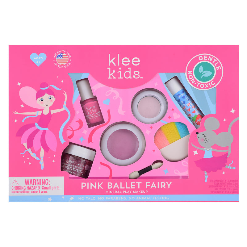 Klee Naturals Pink Ballet Fairy Deluxe Makeup Kit