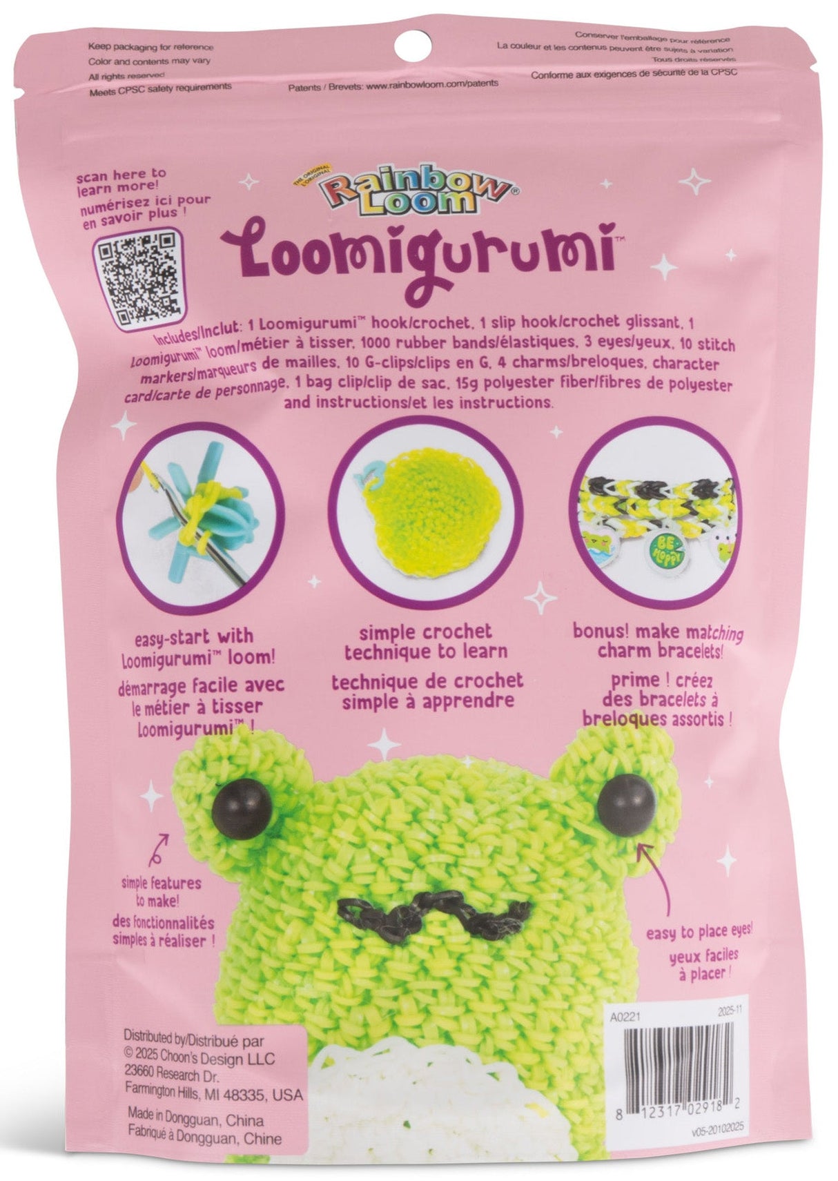 Loomigurumi Kit, Frog