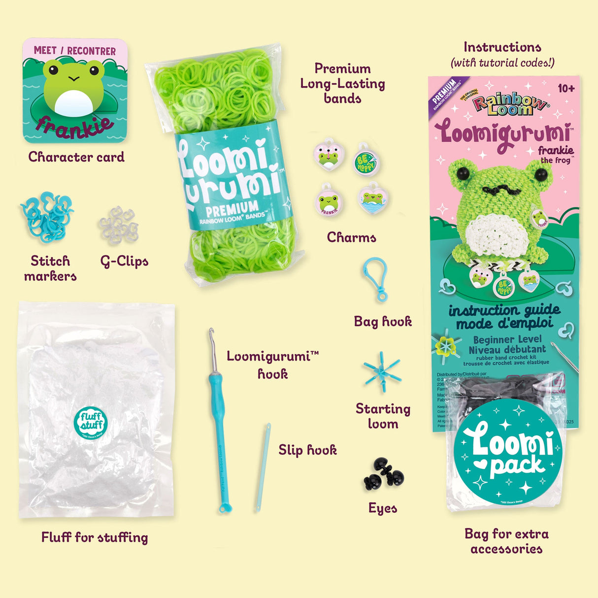 Loomigurumi Kit, Frog