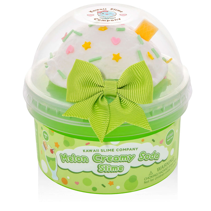Melon Creamy Soda Kawaii Slime