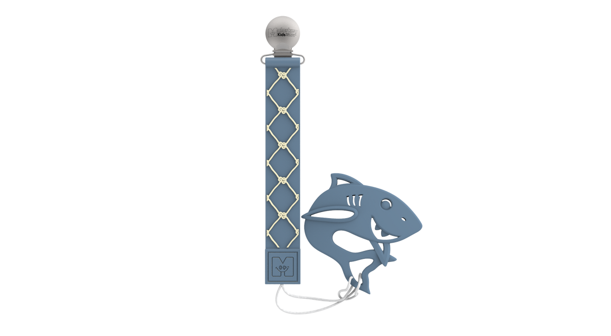 Teether Tether & Teether - Nautical & Baby Shark