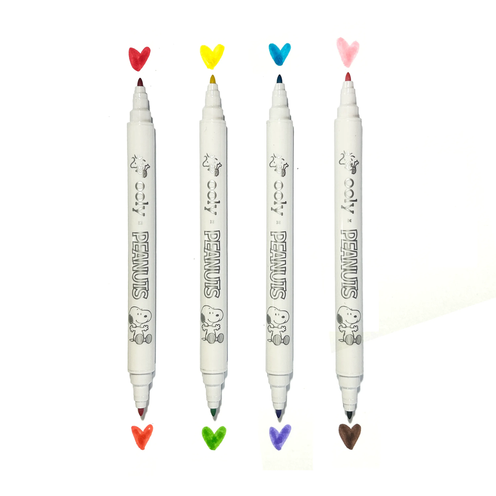 Ooly x Peanuts Activity Travel Kit & Double-Ended Markers