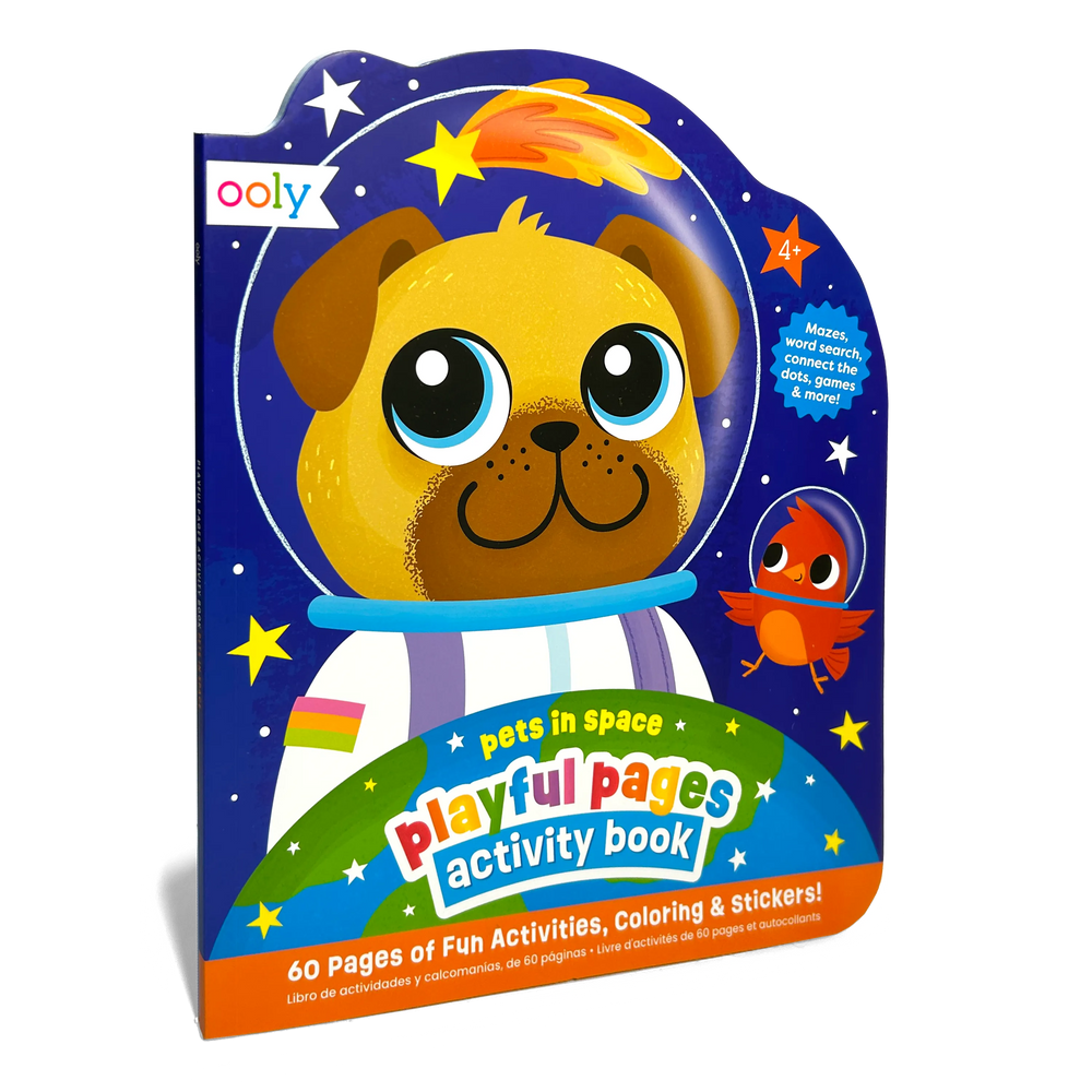 Playful Pages Activity Book Pets in Space