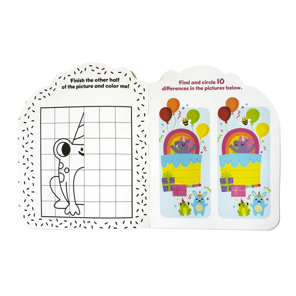 Playful Pages Activity Book Unicorn Party