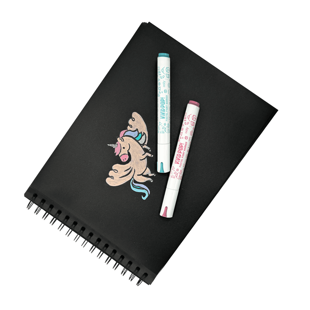 Vivid Pop! 8 Water Based Paint Markers - Pastel