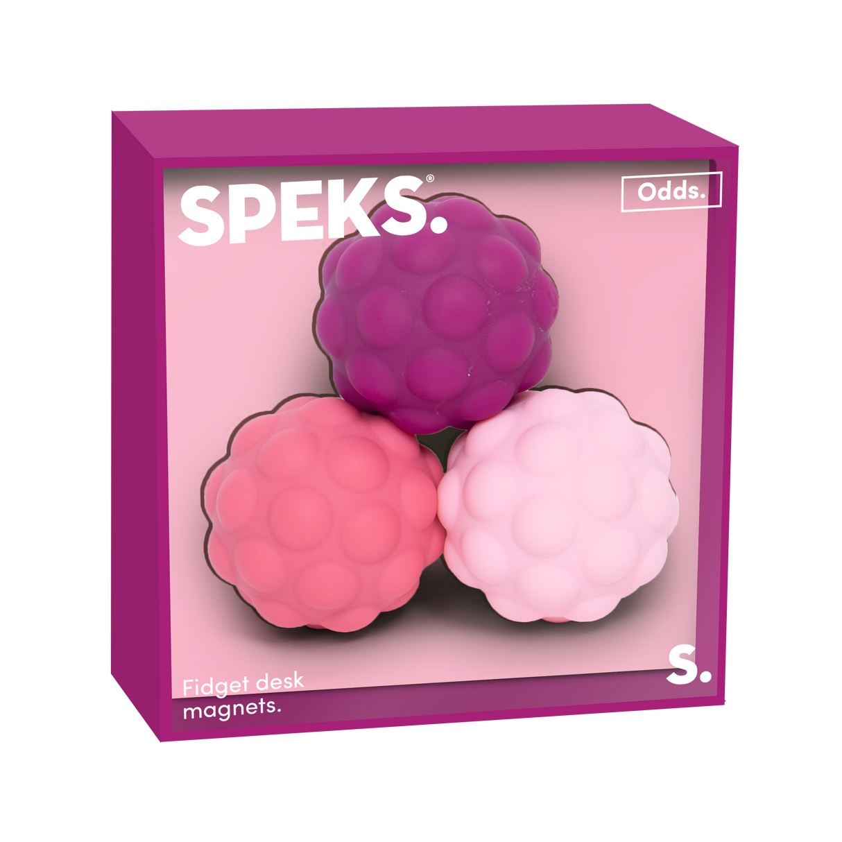 Speks Odds Green Dots Soft Silicone Fidget Magnets