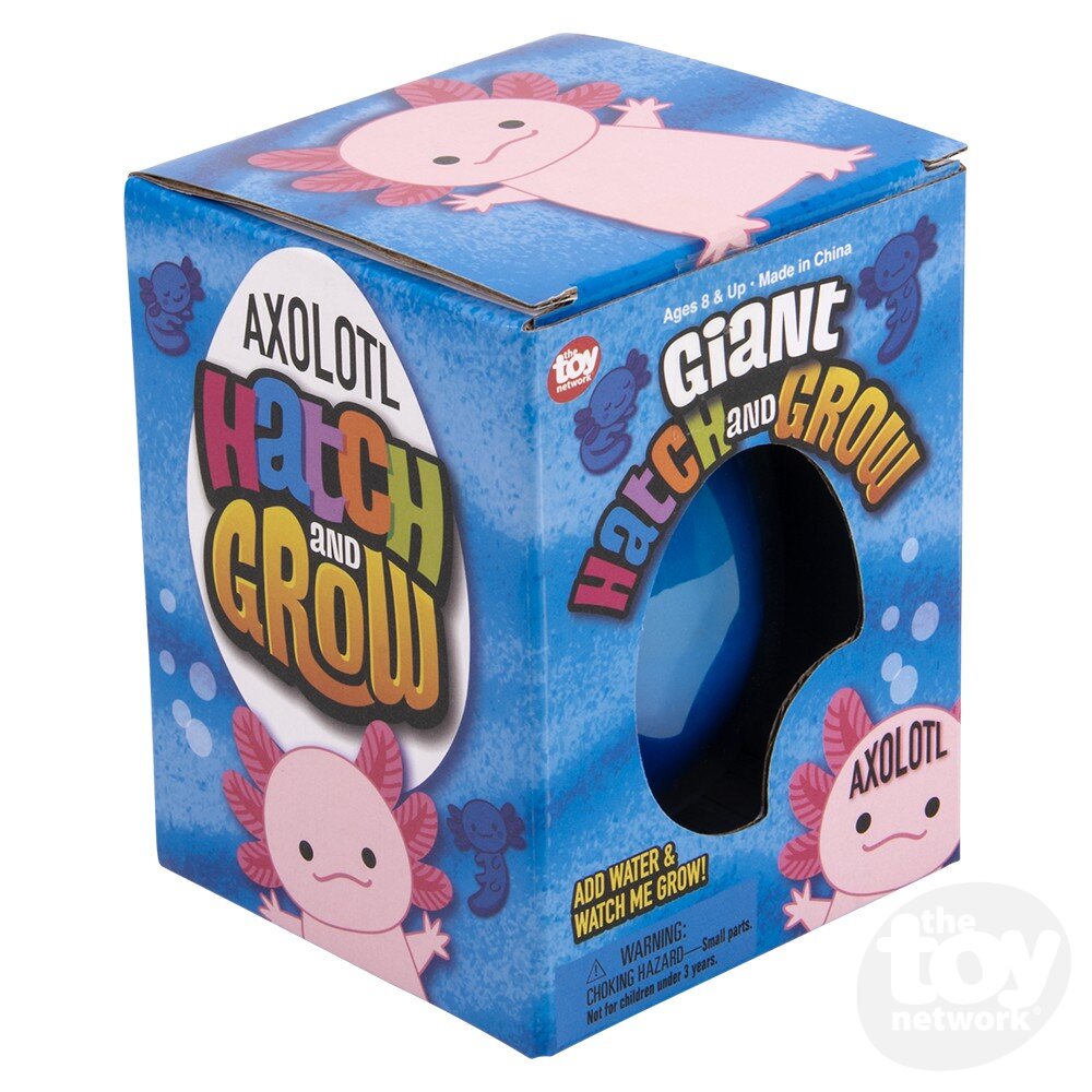 Giant Grow And Hatch Axolotl 4.33"