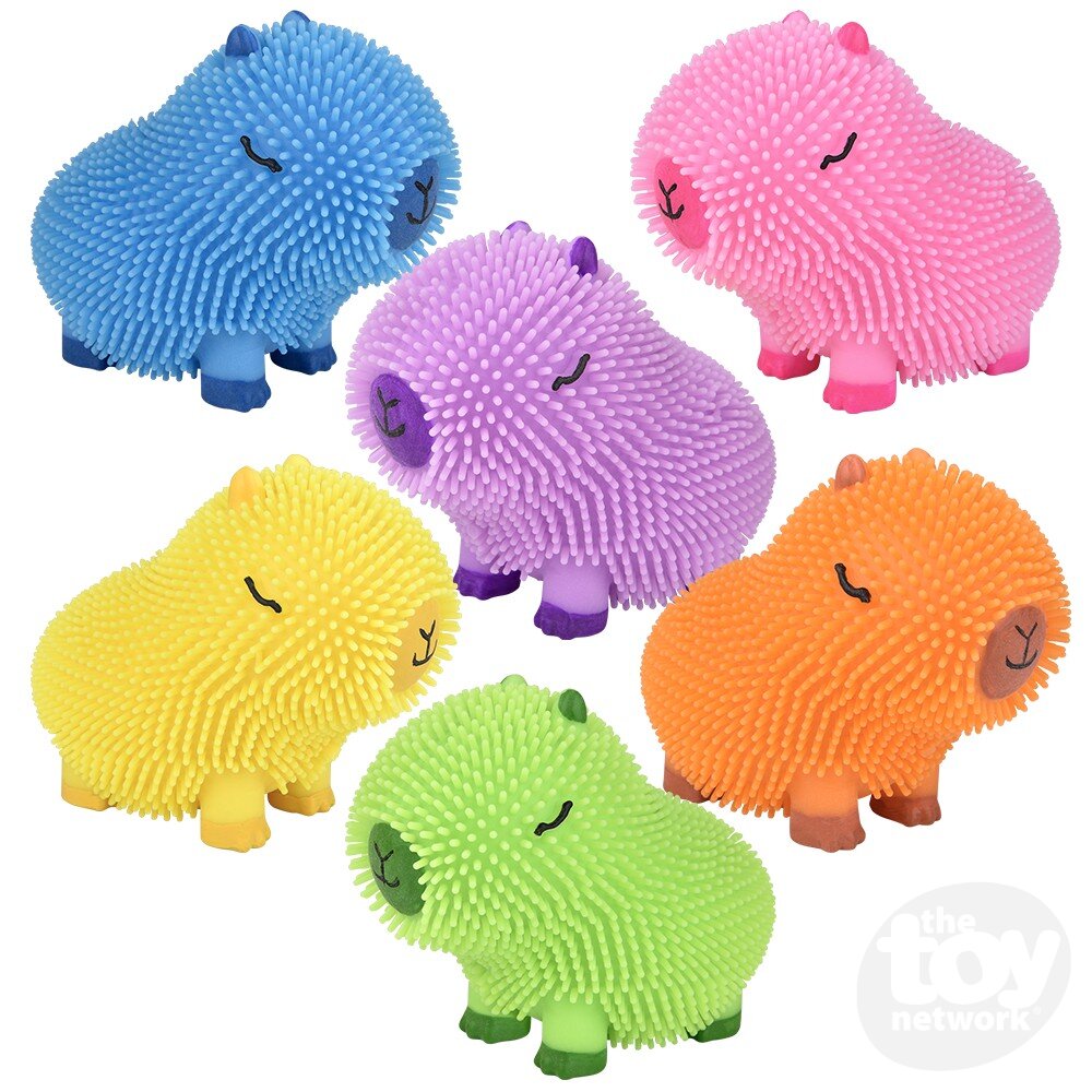 Capybara Colorful Puffer 4"