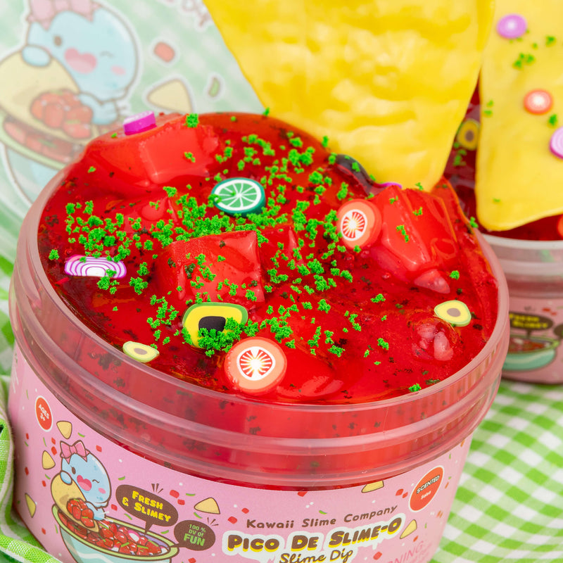 Pico De Slime-O Jelly Cube Kawaii Slime Dip
