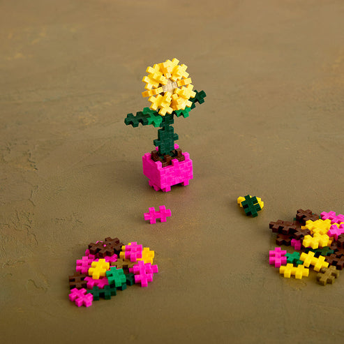 Plus-Plus Sociable Sunflower