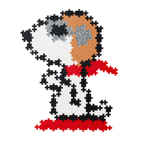 Plus-Plus Peanuts Puzzle By Number Tubes Flying Ace